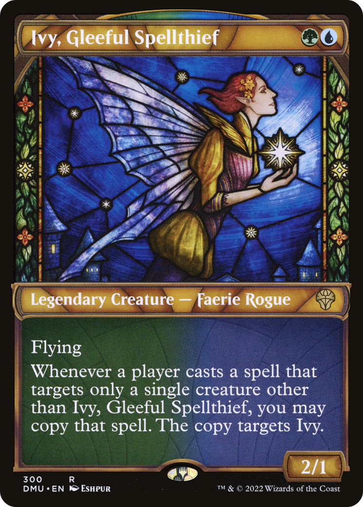 {R} Ivy, Gleeful Spellthief (Showcase) [Dominaria United][DMU 300]