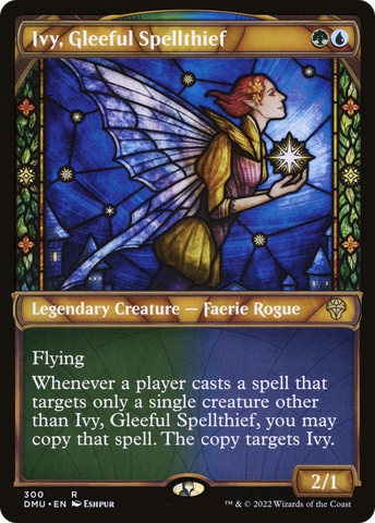 {R} Ivy, Gleeful Spellthief (Showcase) [Dominaria United][DMU 300]