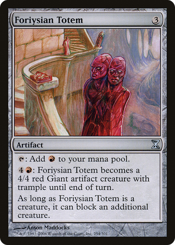 {C} Foriysian Totem [Time Spiral][TSP 254]