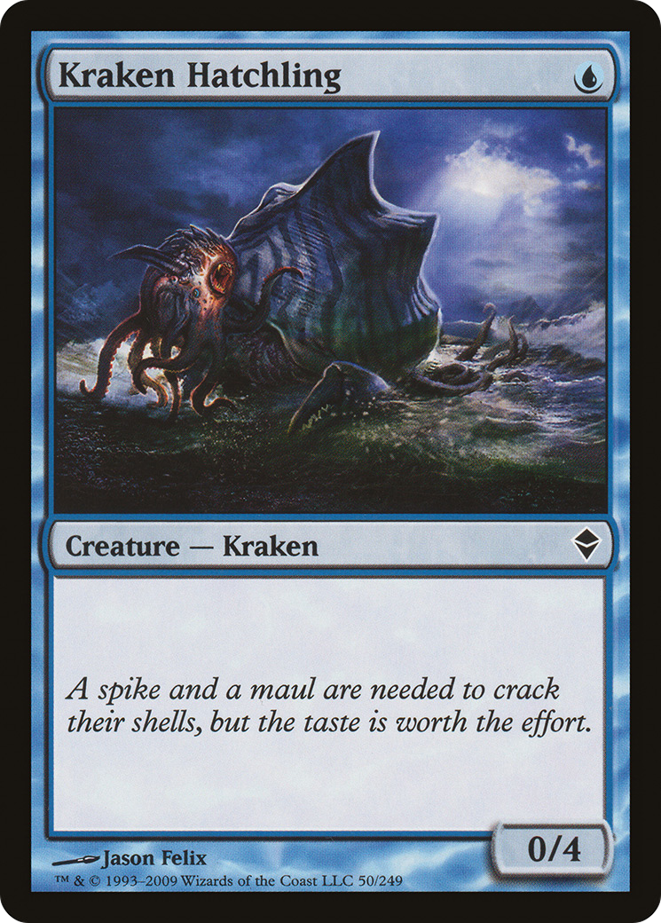 {C} Kraken Hatchling [Zendikar][ZEN 050]