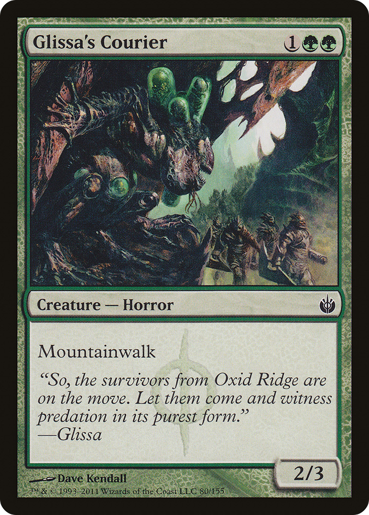 {C} Glissa's Courier [Mirrodin Besieged][MBS 080]