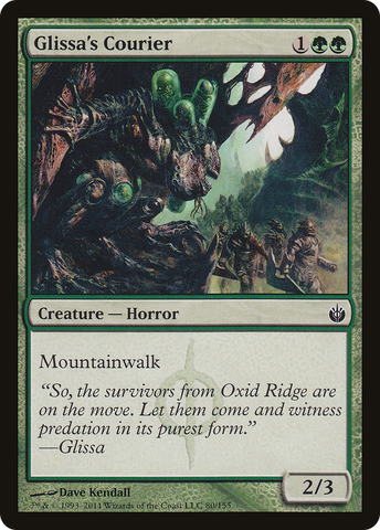 {C} Glissa's Courier [Mirrodin Besieged][MBS 080]