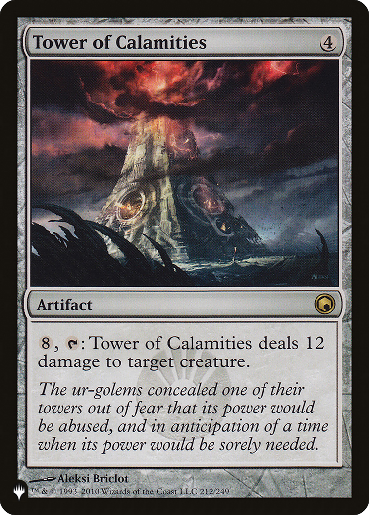 Tower of Calamities [LIST 212/249]