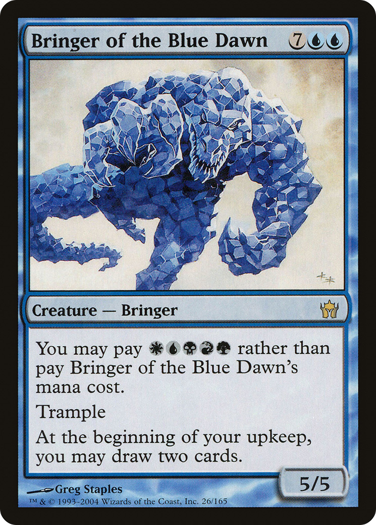 {R} Bringer of the Blue Dawn [Fifth Dawn][5DN 026] - Misty Mountain Games