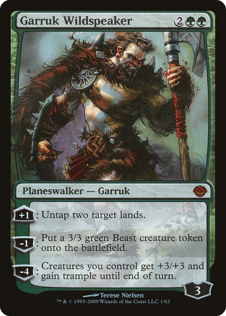 {R} Garruk Wildspeaker [Duel Decks: Garruk vs. Liliana][DDD 001] - Misty Mountain Games