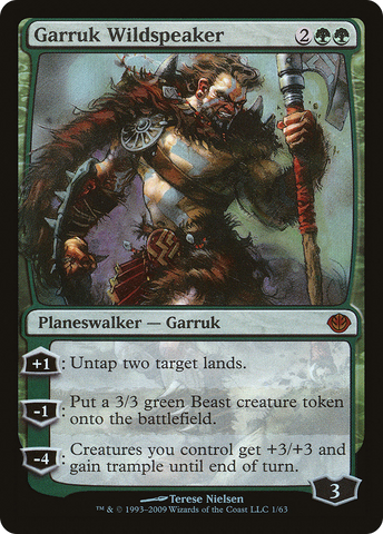 {R} Garruk Wildspeaker [Duel Decks: Garruk vs. Liliana][DDD 001]