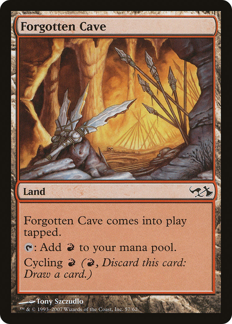 {C} Forgotten Cave [Duel Decks: Elves vs. Goblins][DDA 057]