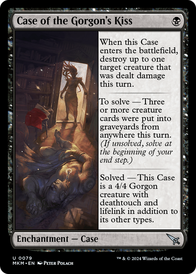 {@C} Case of the Gorgon's Kiss [Murders at Karlov Manor][MKM 079]