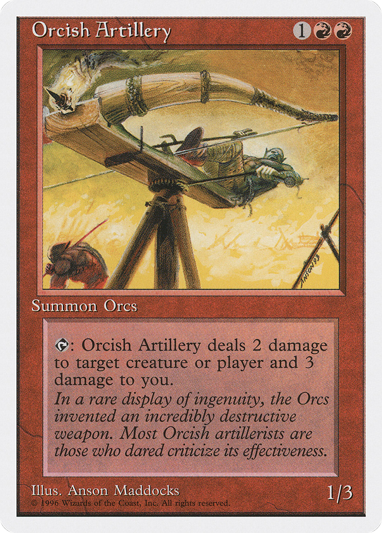 {C} Orcish Artillery [Introductory Two-Player Set][ITP 036]