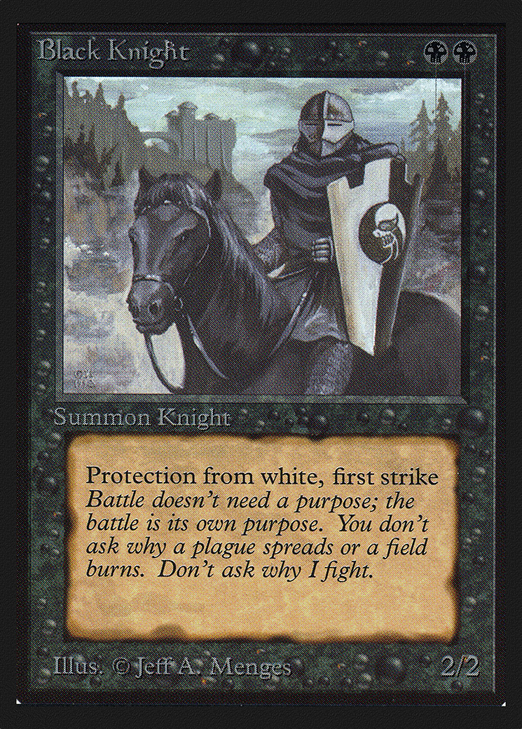 {C} Black Knight [CollectorsÃ¢Â€Â™ Edition][GB CED 095]