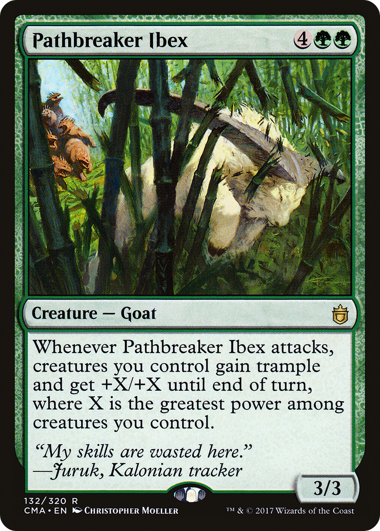 {R} Pathbreaker Ibex [Commander Anthology][CMA 132] - Misty Mountain Games