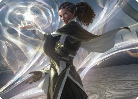 {A} Clever Lumimancer Art Card [Strixhaven: School of Mages Art Series][ASTX 002]