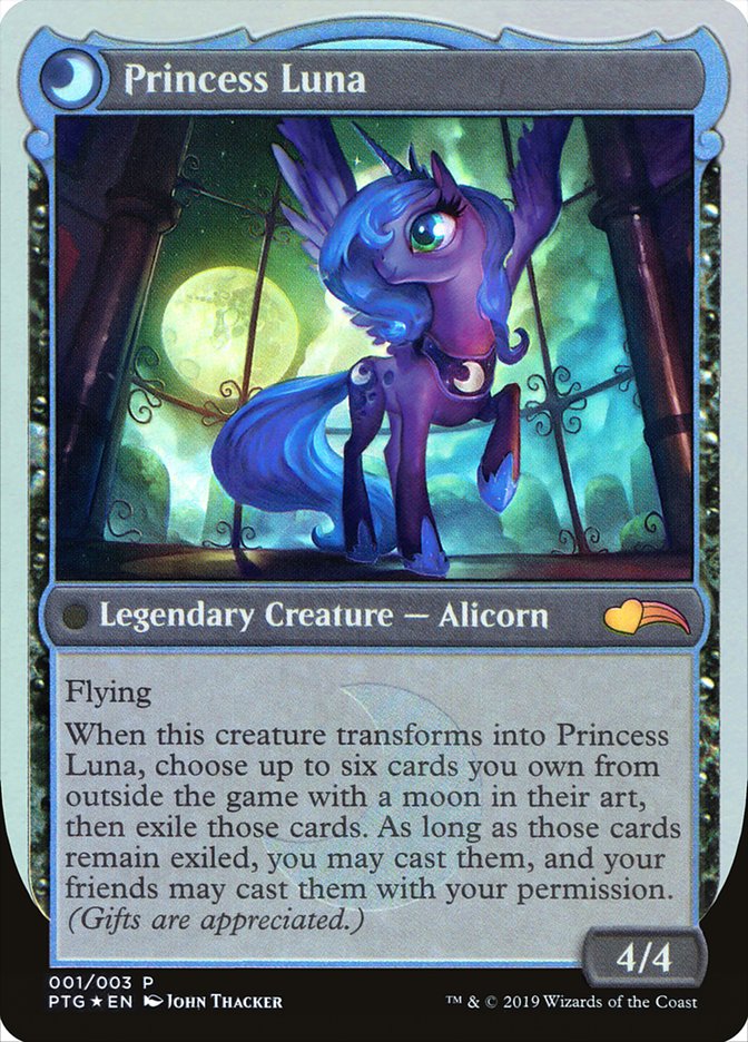 {R} Nightmare Moon // Princess Luna [Ponies: The Galloping][PA PTG 001] - Misty Mountain Games