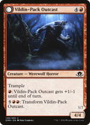 {C} Vildin-Pack Outcast // Dronepack Kindred [Eldritch Moon][EMN 148]