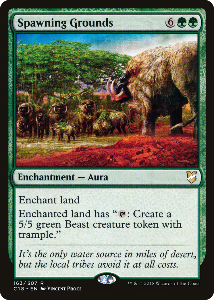 {R} Spawning Grounds [Commander 2018][C18 163]