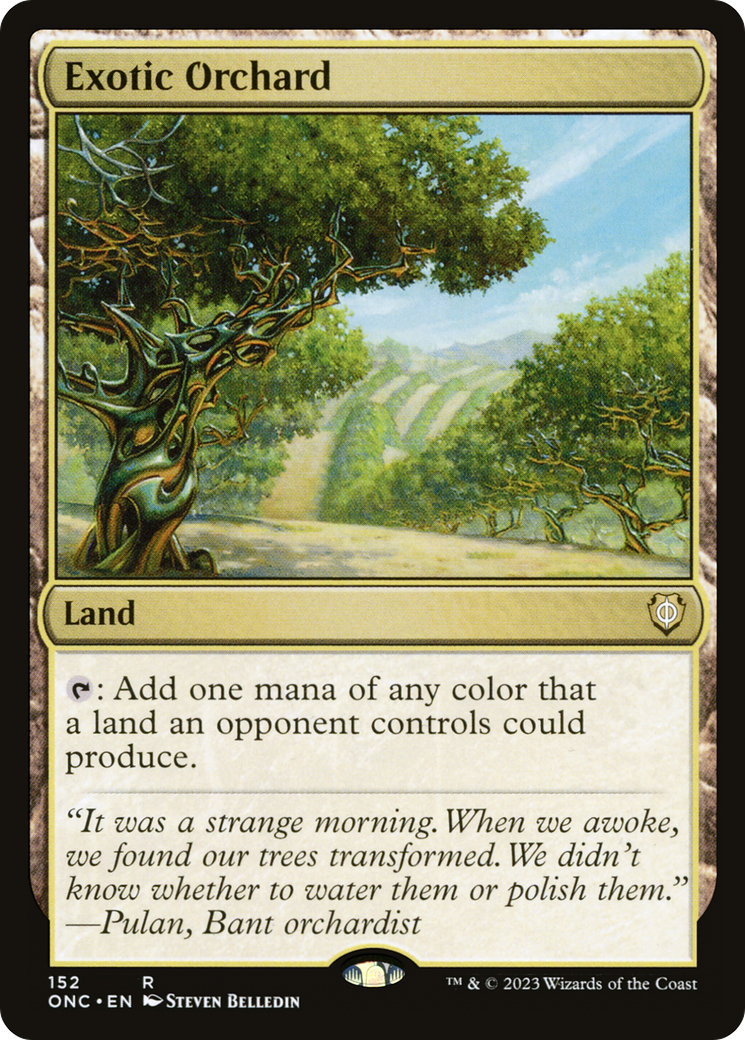 {R} Exotic Orchard [Phyrexia: All Will Be One Commander][ONC 152]