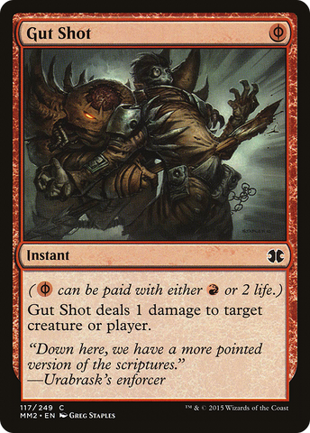 {C} Gut Shot [Modern Masters 2015][MM2 117]
