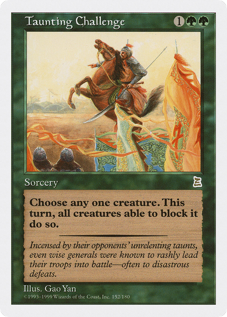 {R} Taunting Challenge [Portal Three Kingdoms][PTK 152]