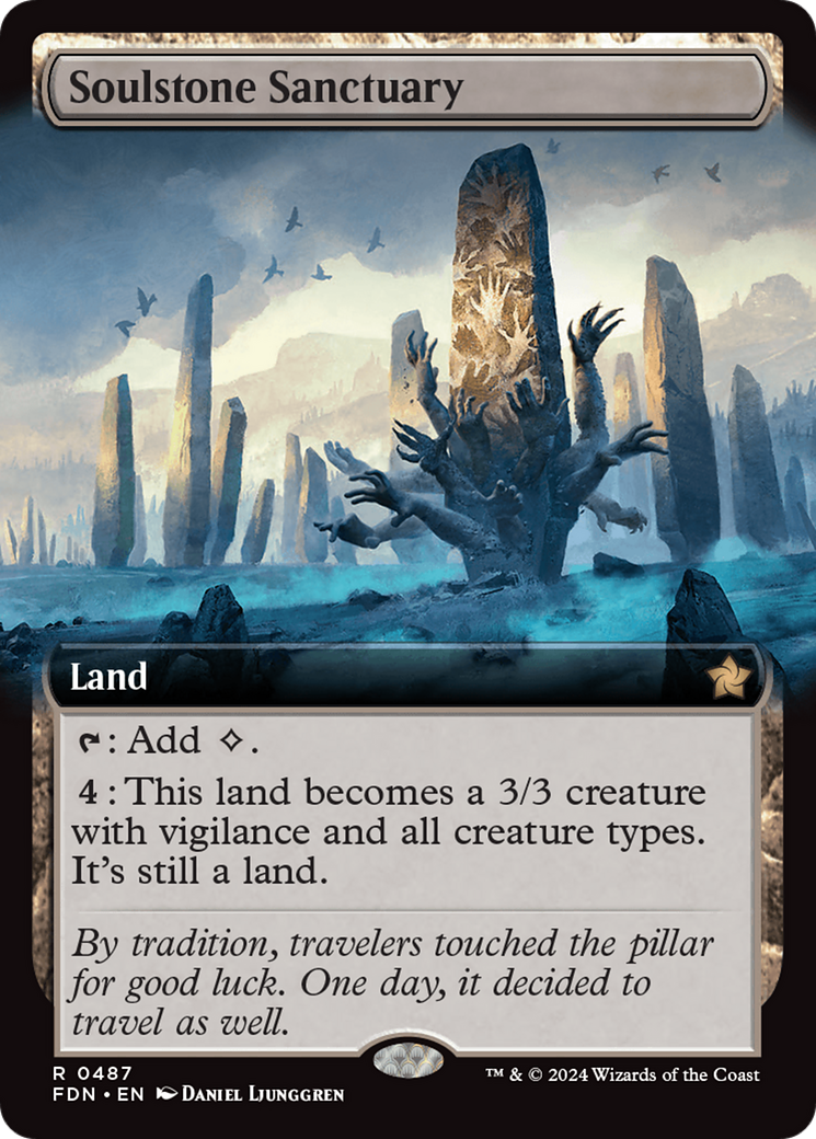 {@R} Soulstone Sanctuary (Extended Art) [Foundations][FDN 487]