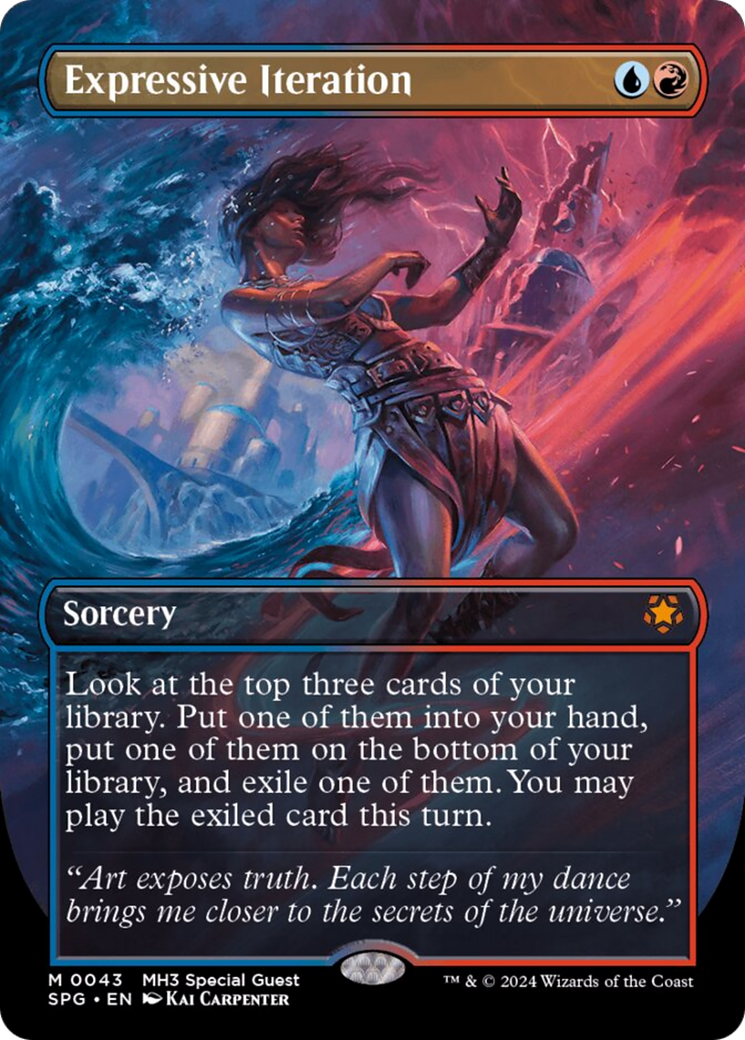 {R} Expressive Iteration (Borderless) [Modern Horizons 3 Special Guests][SPG 043]