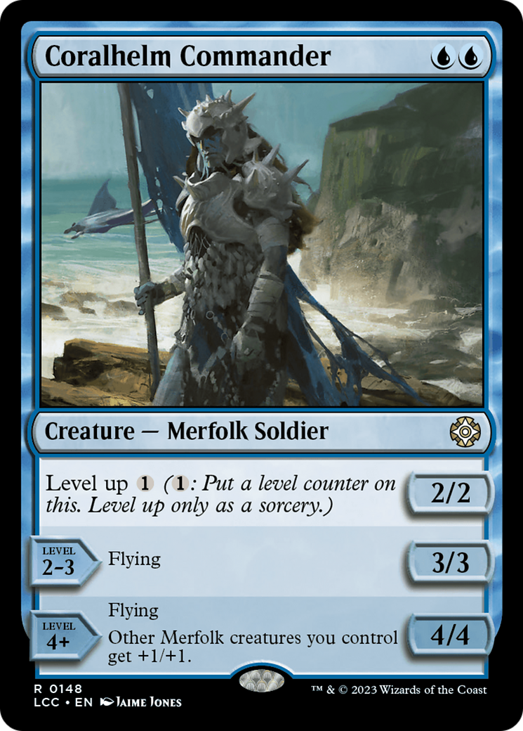 {R} Coralhelm Commander [The Lost Caverns of Ixalan Commander][LCC 148]