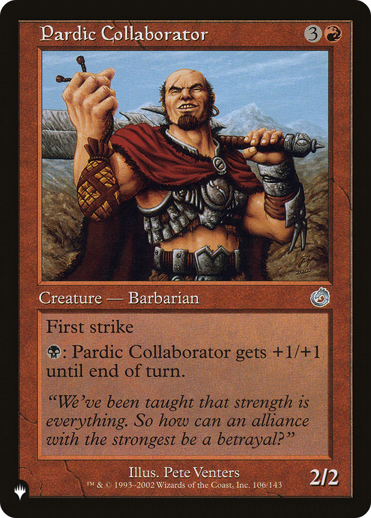 Pardic Collaborator [LIST 106/143]