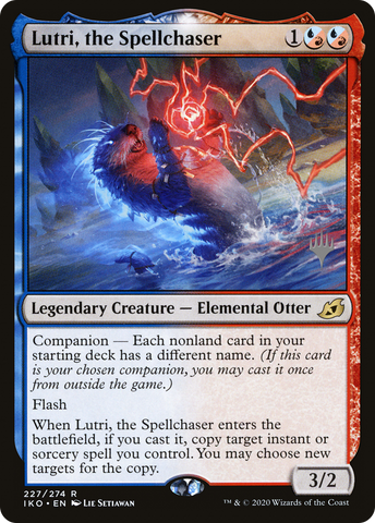 {R} Lutri, the Spellchaser (Promo Pack) [Ikoria: Lair of Behemoths Promos][PP IKO 227]