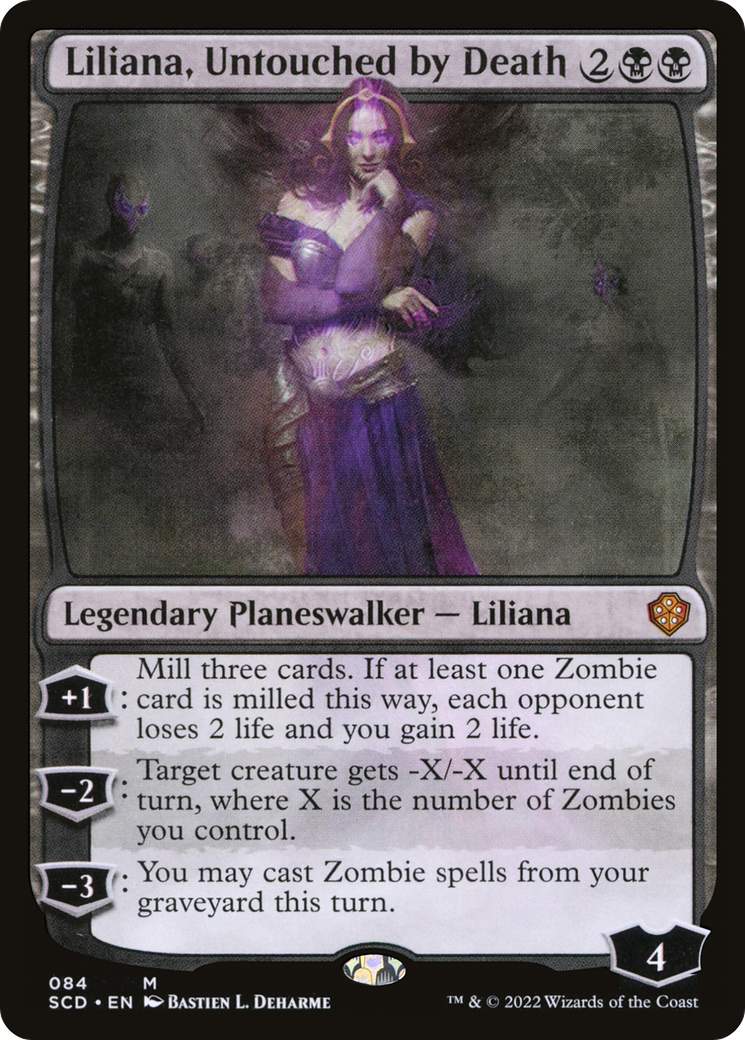 {R} Liliana, Untouched by Death [Starter Commander Decks][SCD 084]