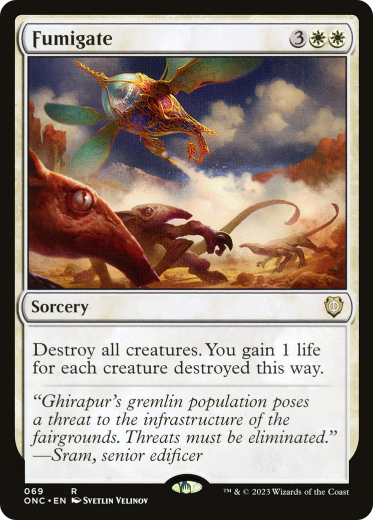{R} Fumigate [Phyrexia: All Will Be One Commander][ONC 069]