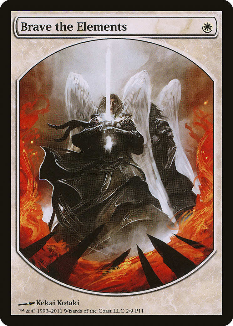 {R} Brave the Elements [Magic Player Rewards 2011][PA P11 002] - Misty Mountain Games