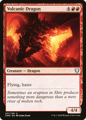 {C} Volcanic Dragon [Commander Legends][CMR 207]
