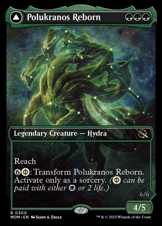 {R} Polukranos Reborn // Polukranos, Engine of Ruin (Multiverse Legends) [March of the Machine][MOM 300]