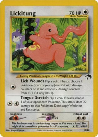 [PKM-R] Lickitung (16/18) [Southern Islands]