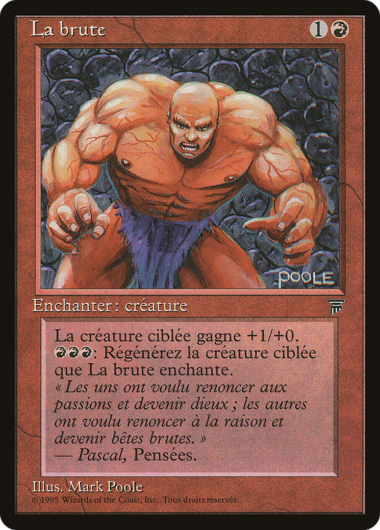 {C} The Brute (French) - "La Brute" [Renaissance][REN 096]