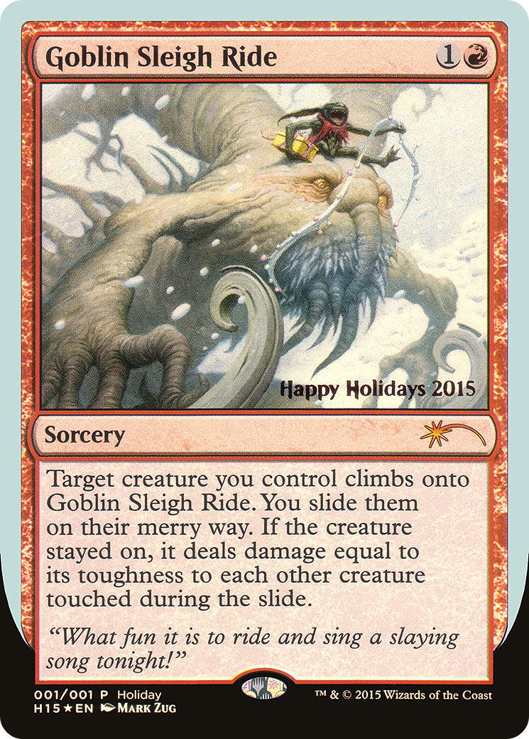 {R} Goblin Sleigh Ride [Happy Holidays][PA HHO 015] - Misty Mountain Games