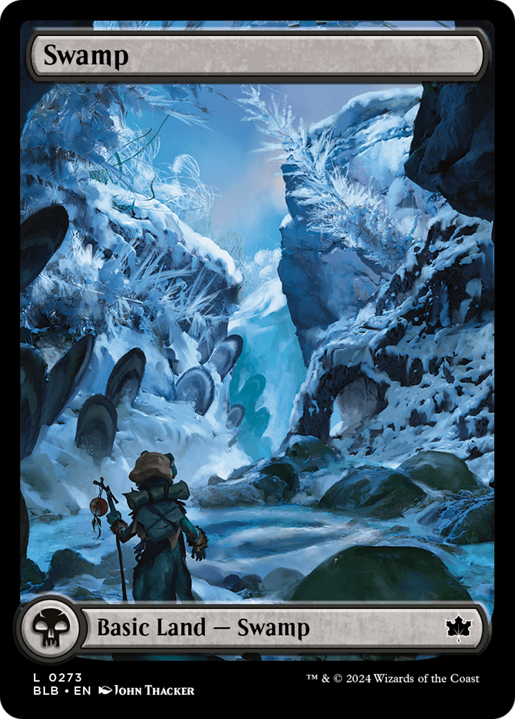 {B}[BLB 273] Swamp (0273) [Bloomburrow]