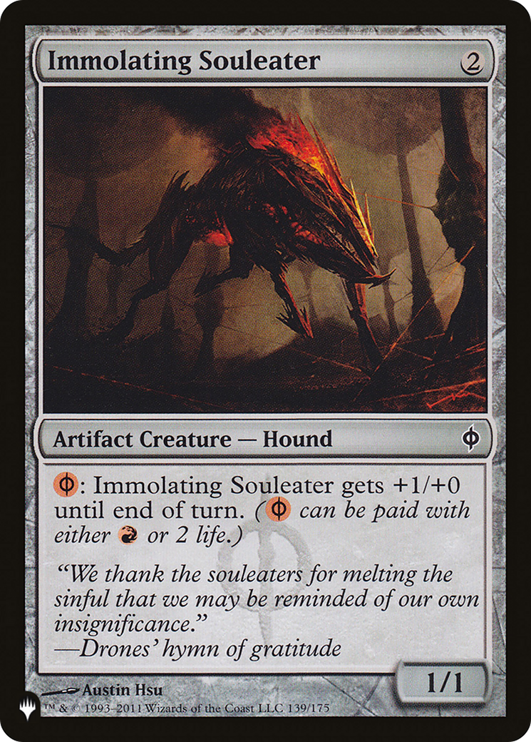Immolating Souleater [LIST 139/175]