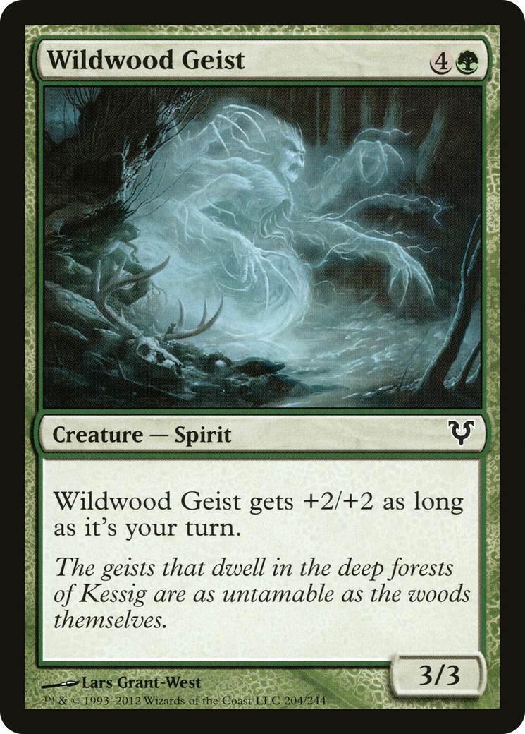{C} Wildwood Geist [Avacyn Restored][AVR 204]