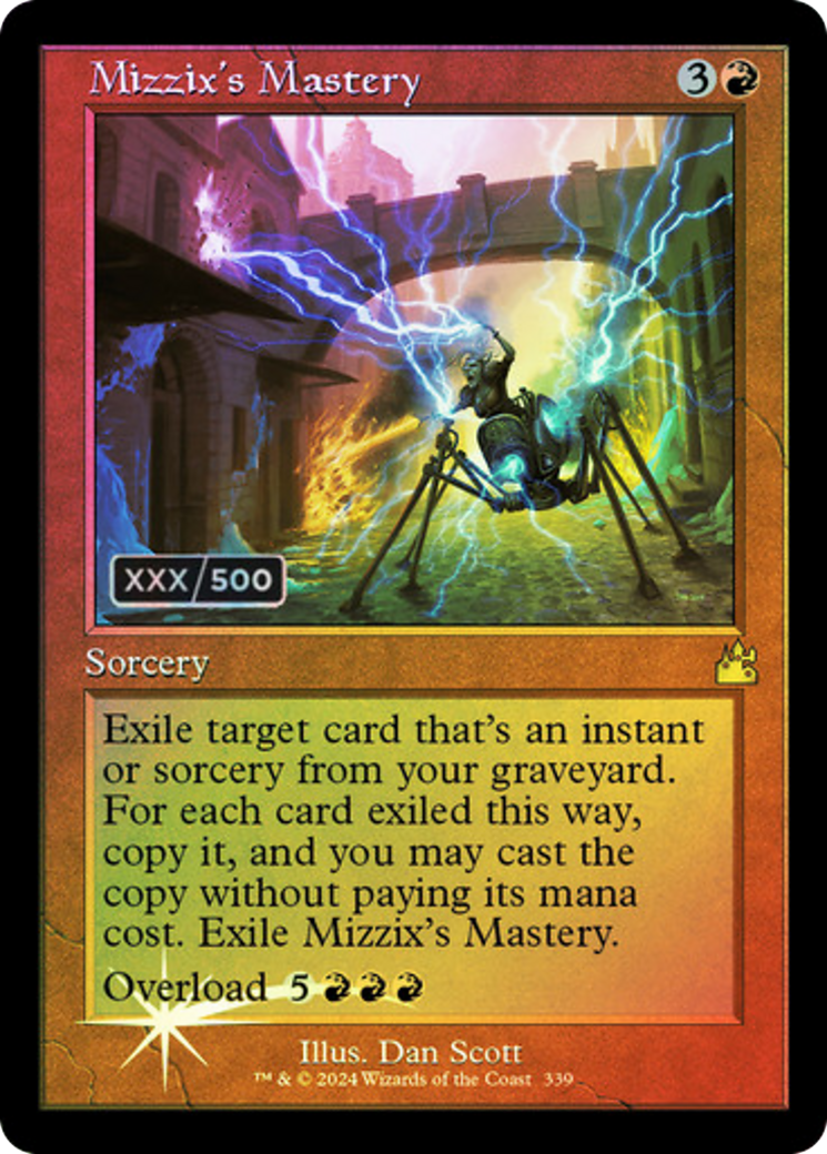 {R} Mizzix's Mastery (Retro) (Serialized) [Ravnica Remastered][SR RVR 339]