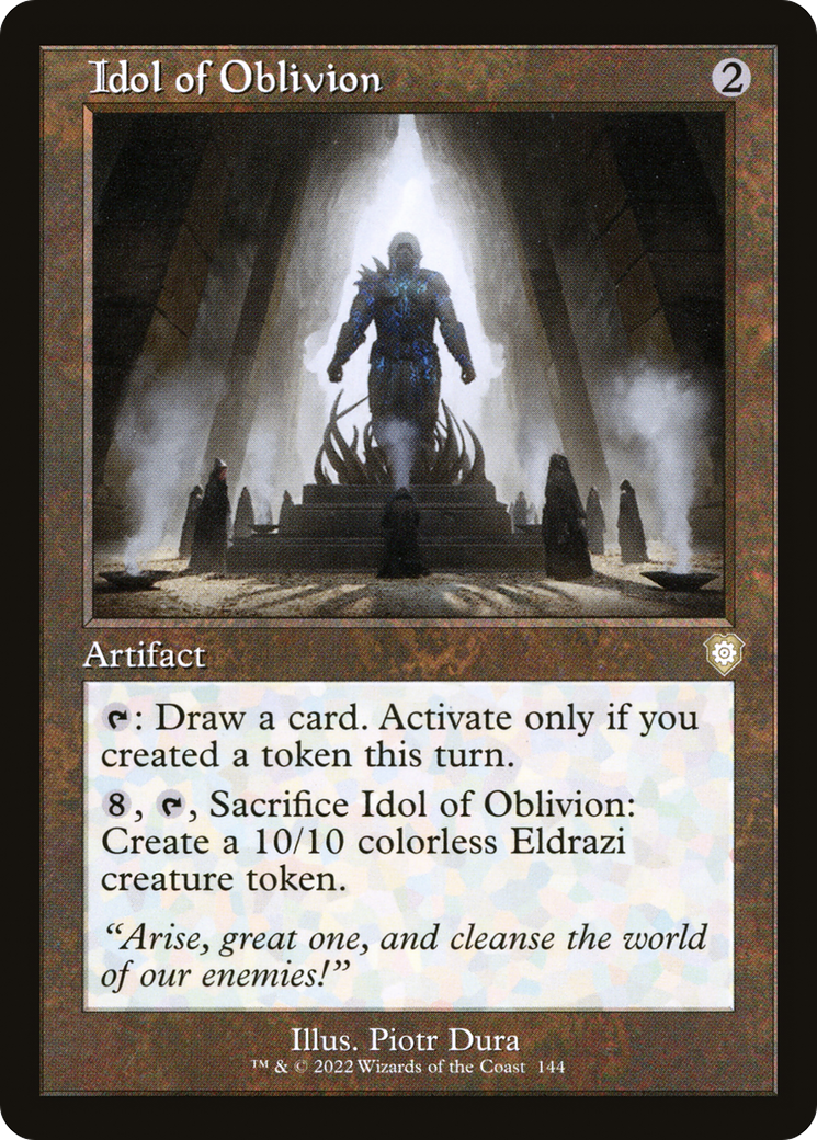 {R} Idol of Oblivion (Retro) [The Brothers' War Commander][BRC 144]