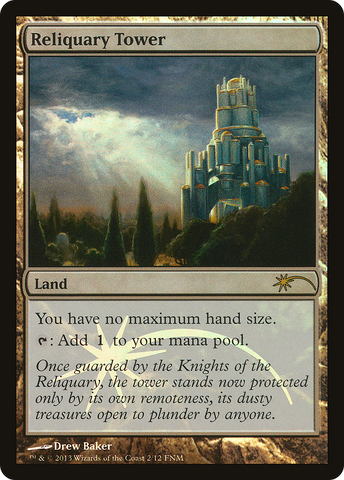 {R} Reliquary Tower [Friday Night Magic 2013][PA F13 002]