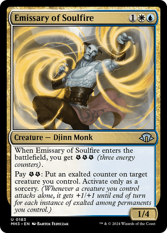 {C} Emissary of Soulfire [Modern Horizons 3][MH3 183]