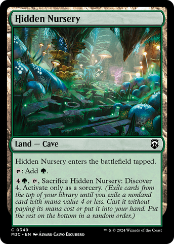 {C} Hidden Nursery (Ripple Foil) [Modern Horizons 3 Commander][RPF M3C 349]