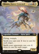 {R} Hinata, Dawn-Crowned (Extended Art) [Kamigawa: Neon Dynasty][NEO 487]