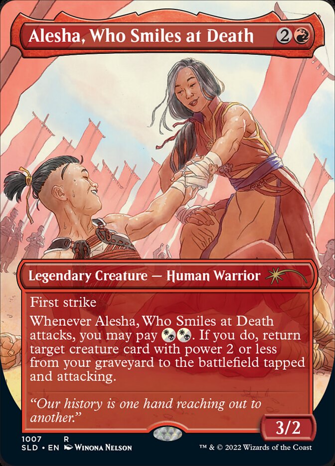 {R} Alesha, Who Smiles at Death [Secret Lair Drop Series][SLD 1007] - Misty Mountain Games