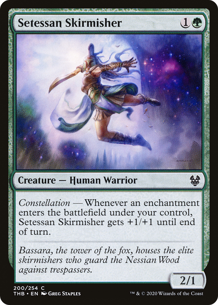 {C} Setessan Skirmisher [Theros Beyond Death][THB 200]