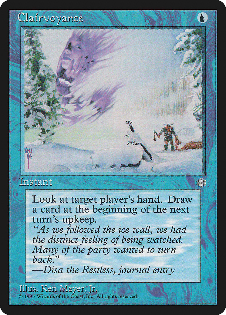 {C} Clairvoyance [Ice Age][ICE 063]