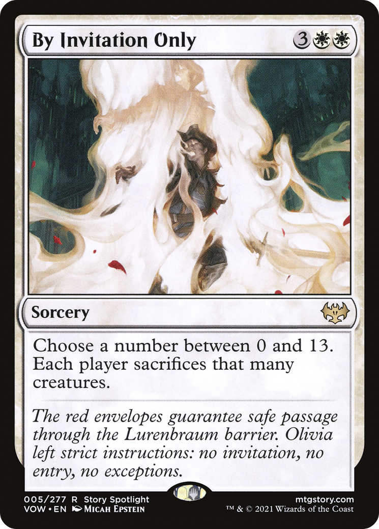 {R} By Invitation Only [Innistrad: Crimson Vow][VOW 005]