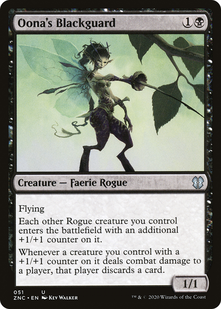 {C} Oona's Blackguard [Zendikar Rising Commander][ZNC 051]