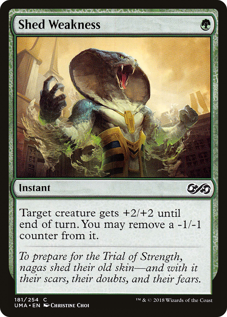 {C} Shed Weakness [Ultimate Masters][UMA 181]